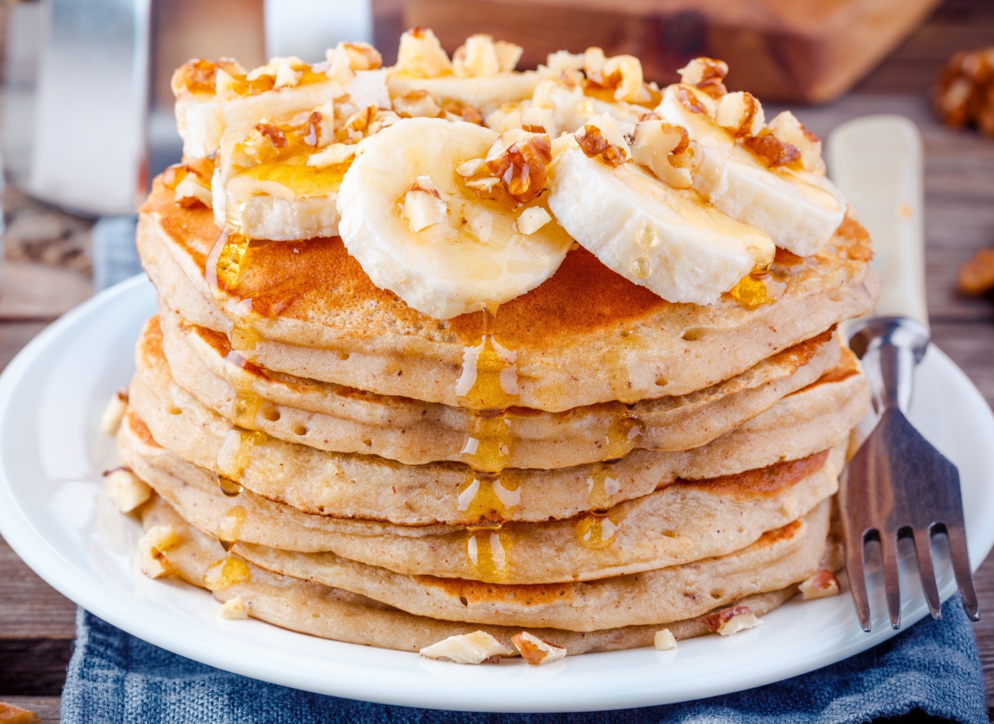 Como fazer Panquecas de Aveia e Banana Sem Lactose em 10 Minutos