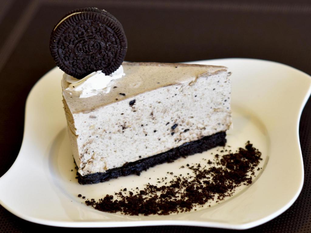 Cheesecake de Oreo com Cobertura de Ganache