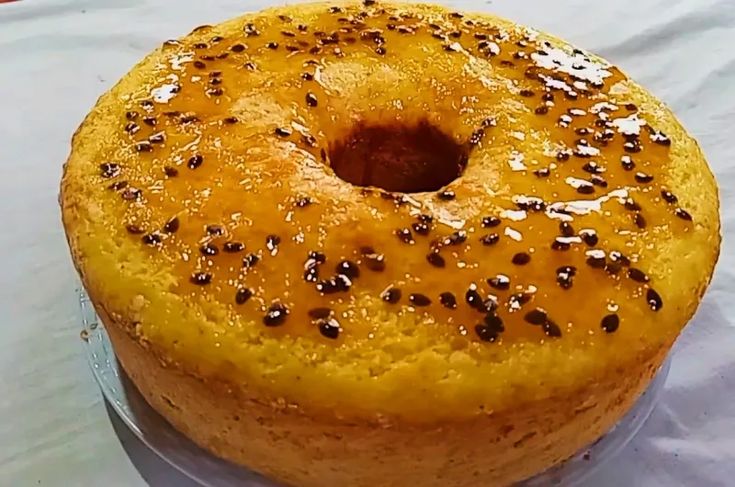 Bolo de Maracujá com Calda Deliciosa: Uma Explosão de Sabor