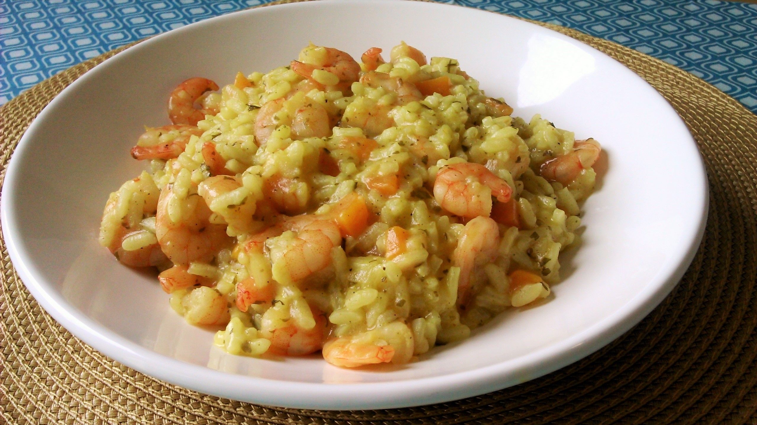 Risoto de Camarão com Limão Siciliano