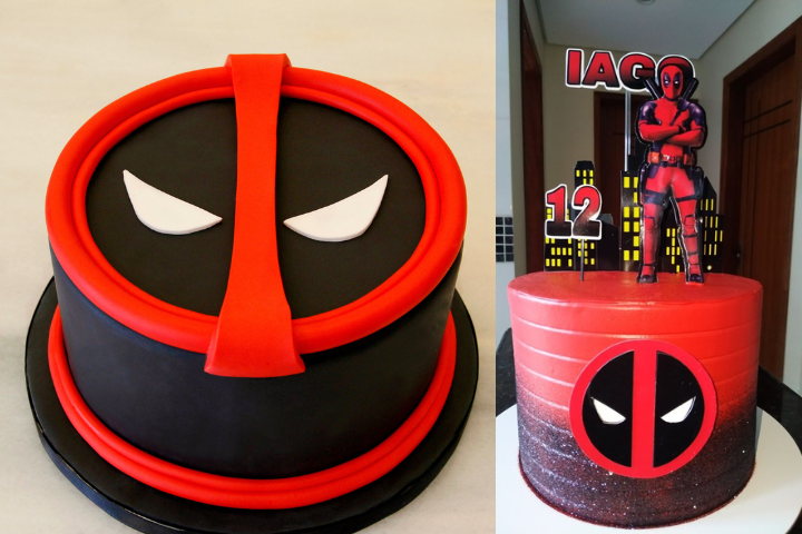 Bolo de Aniversário com Decoração do Deadpool: Uma Receita Incrível para Surpreender!