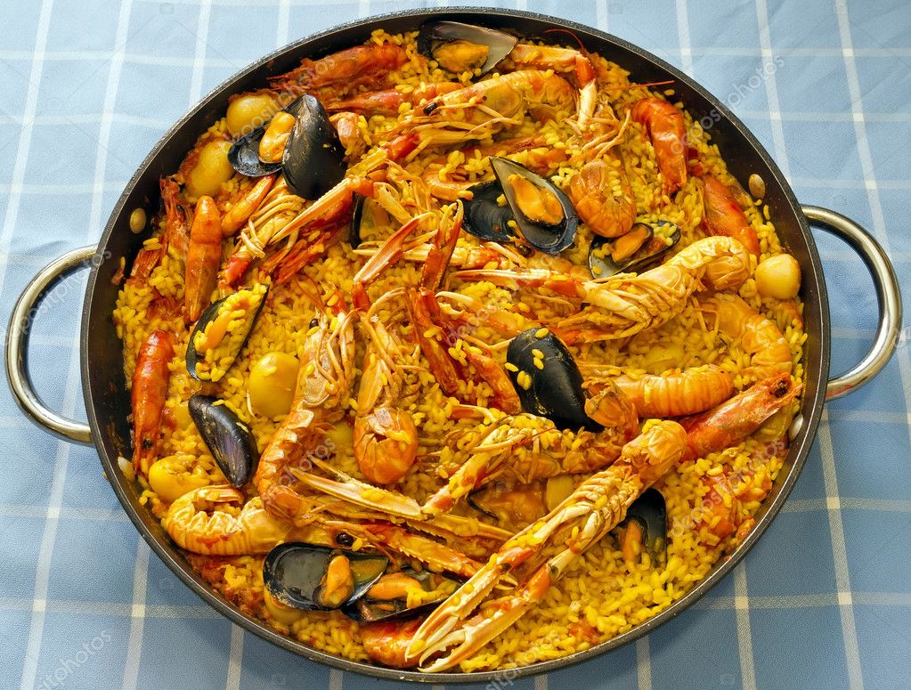 Paella Valenciana Espanhola