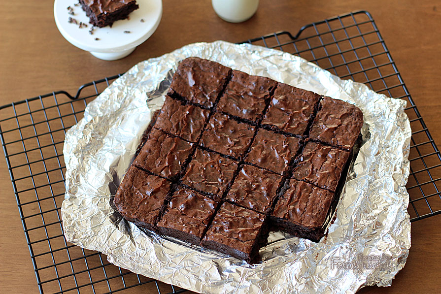 brownie de cacau