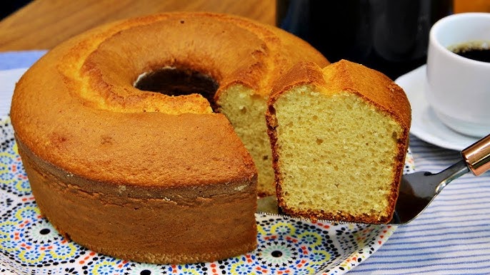 bolo de maizena com poucos ingredienets