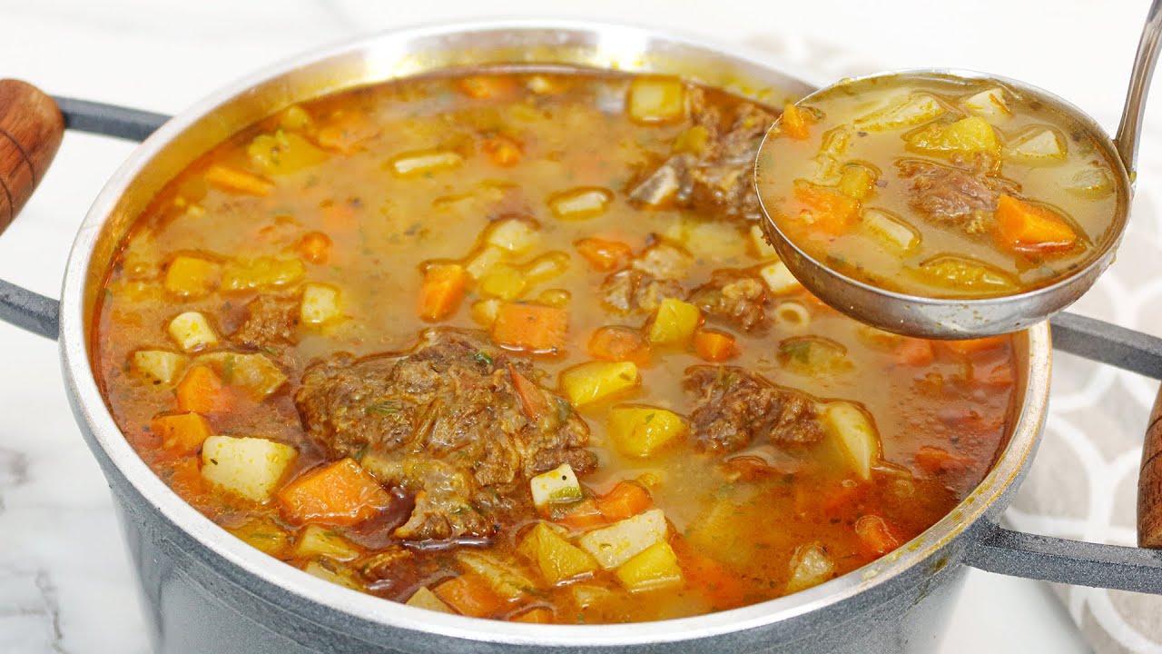 Sopa de Caldo de Carne: Uma Receita Confortante e Irresistível!