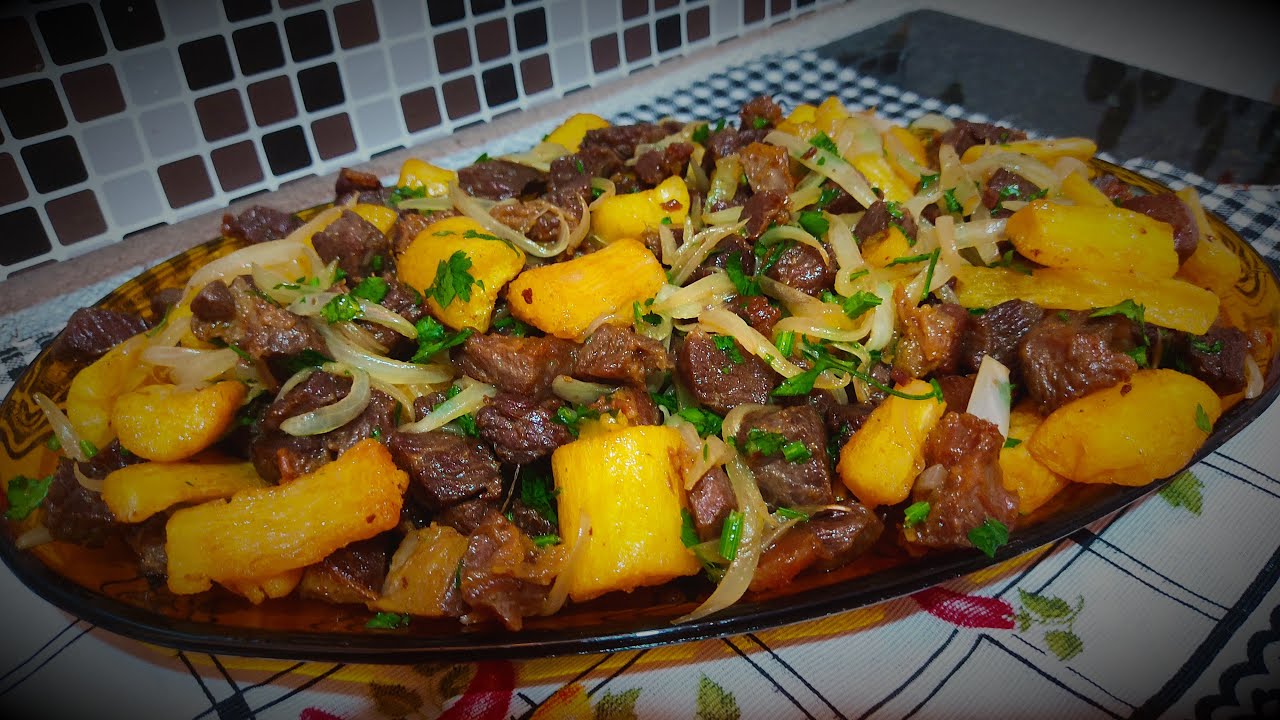 carne de sol com mandioca na manteiga de garrafa