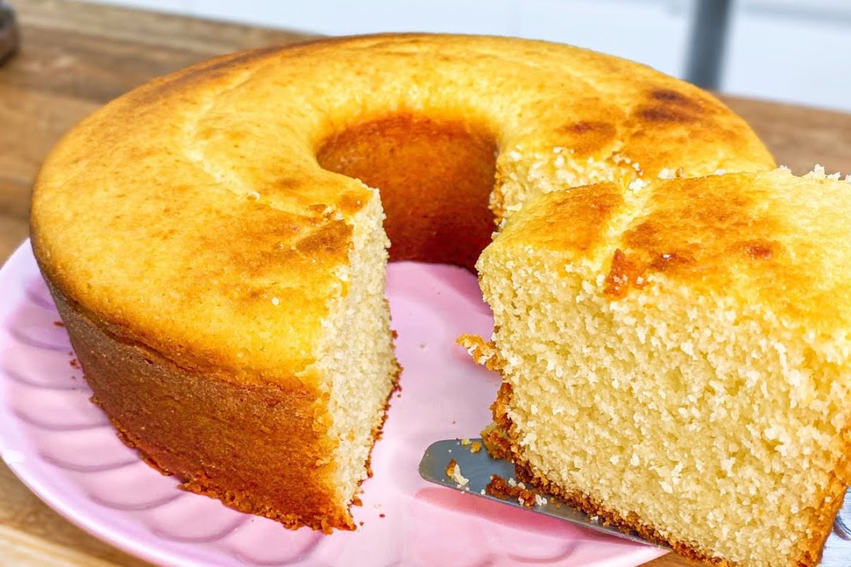 BOLO DE MANDIOCA DE LIQUIDIFICADOR